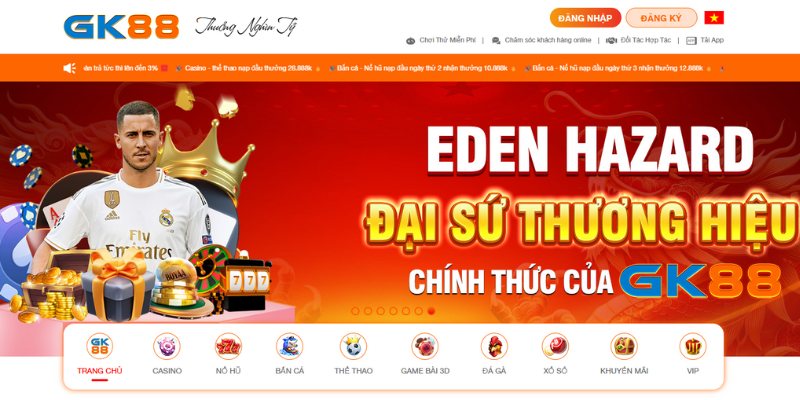 GK88 - Đổi thưởng uy tín minh bạch